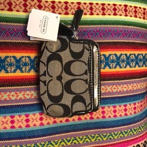 Coach Black Mini wallet